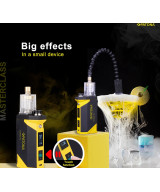 Fog Master Pro - Set macchina per il fumo portatile con accessori e custodia