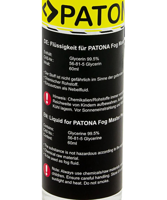 Liquido di ricambio per macchina del fumo Fog Master Pro 60ml