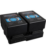 HOT SWAP V-MOUNT ADAPTER FOR 2X V-MOUNT PATONA NANO BATTERIES INCL. CHARGING FUNCTION D-TAP