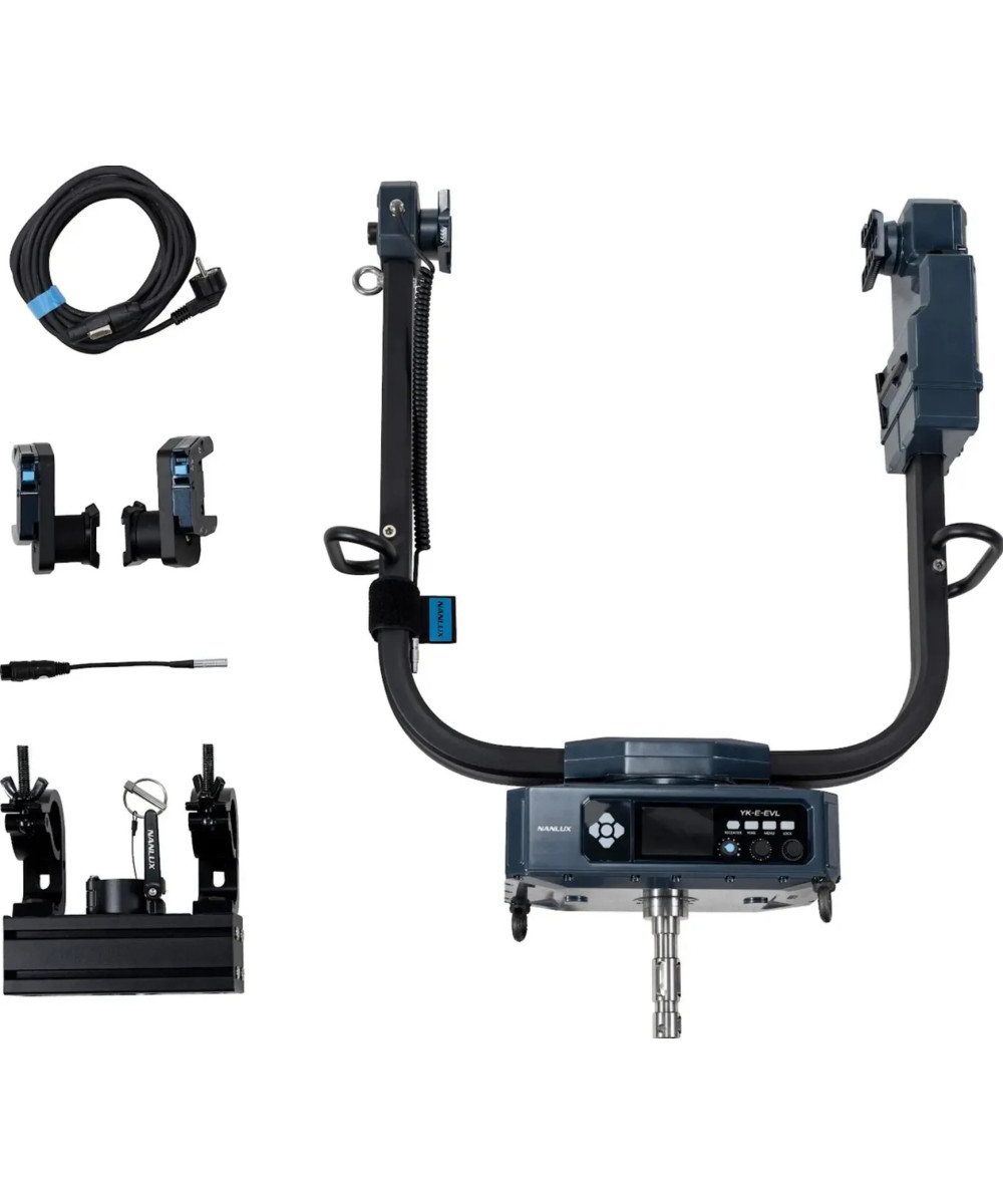 YK-E-EVL-FL YOKE MOTORIZZATO CON FLIGHT CASE COMPATIBILE CON EVOKE 5000B E 2400B