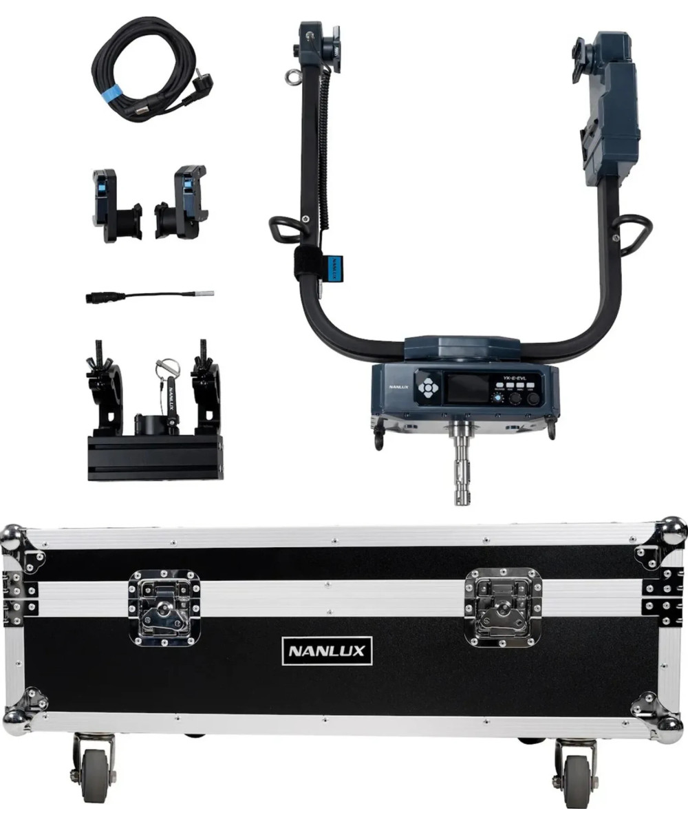 YK-E-EVL-FL YOKE MOTORIZZATO CON FLIGHT CASE COMPATIBILE CON EVOKE 5000B E 2400B