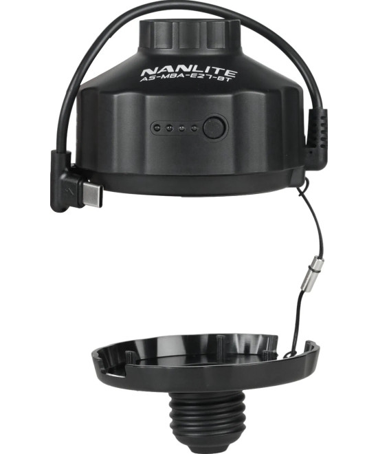 Adattatore con Batteria 4000mAh e Base Magnetica per Pavobulb