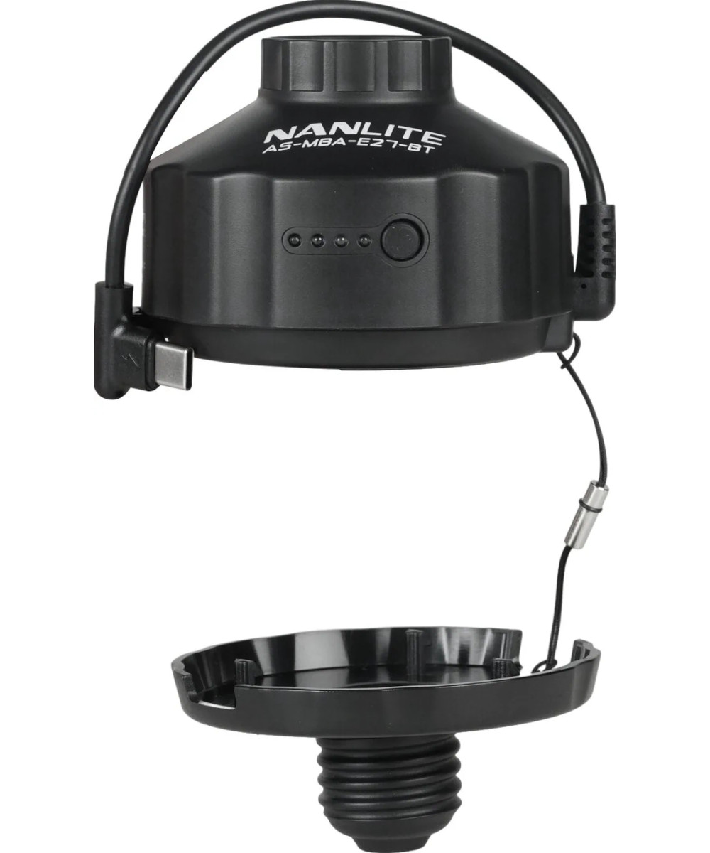 Adattatore con Batteria 4000mAh e Base Magnetica per Pavobulb