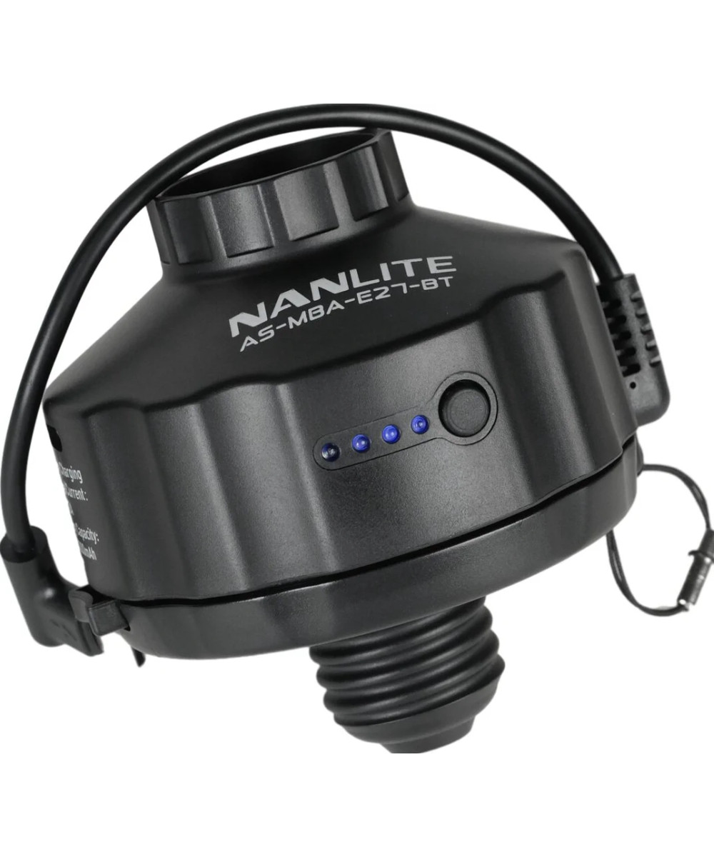 Adattatore con Batteria 4000mAh e Base Magnetica per Pavobulb