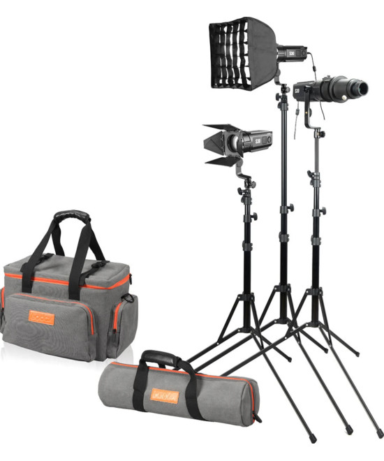 Kit Led SA-D con 3 S30 + accessori
