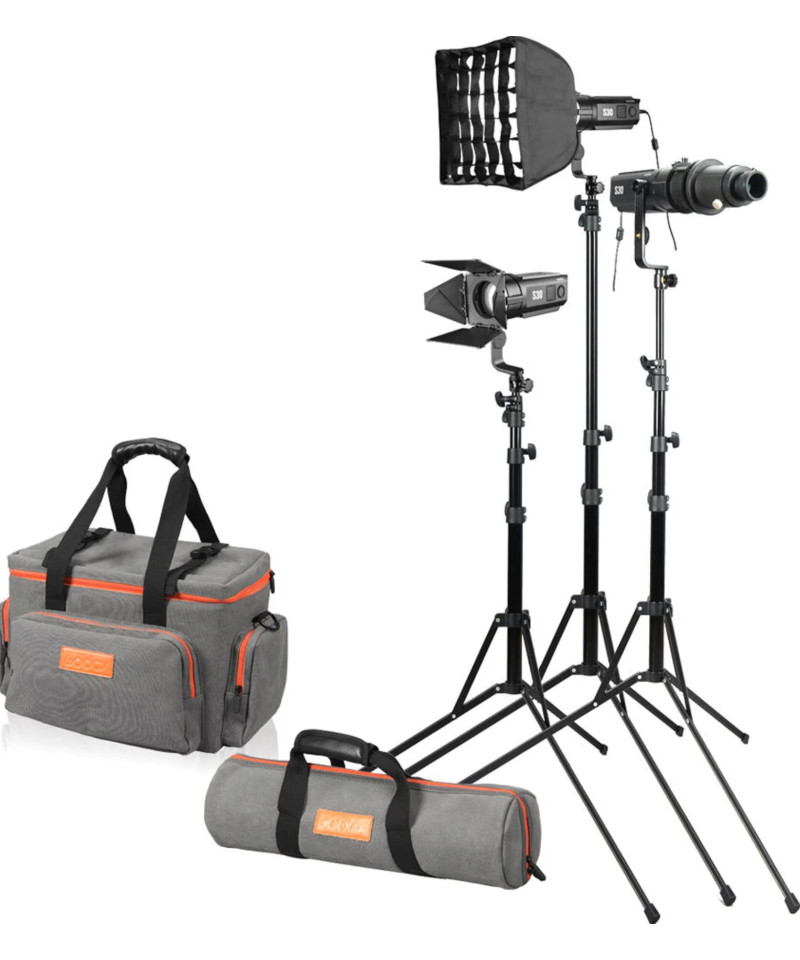 Kit Led SA-D con 3 S30 + accessori