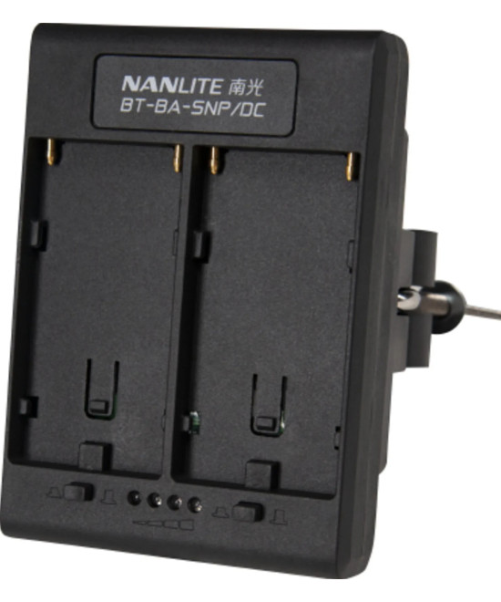 Piastra per batterie serie NP-F per Halo 19 e Forza 60