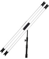 Piastra Holder Per 2 Tubi Con Testa a Sfera