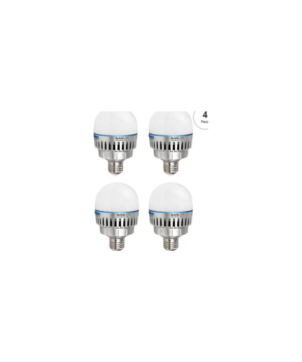Kit Pavo Bulb 10C RGBWW 4 Pezzi + Accessori