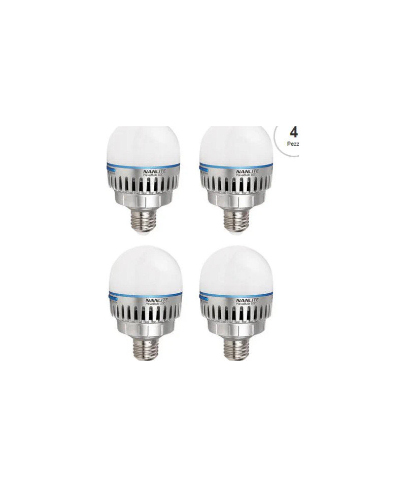 Kit Pavo Bulb 10C RGBWW 4 Pezzi + Accessori