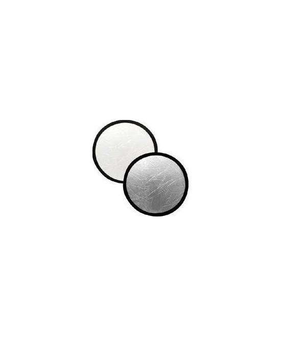 Pannelli riflettenti circolari 50 cm Bianco - Argento