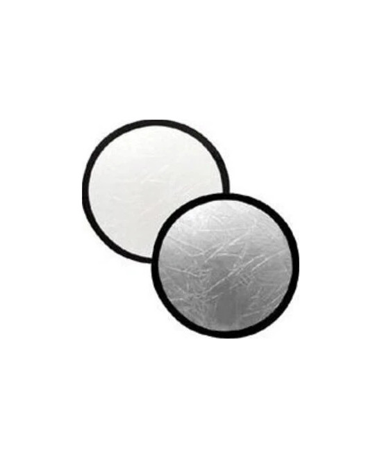 Pannelli riflettenti circolari 50 cm Bianco - Argento