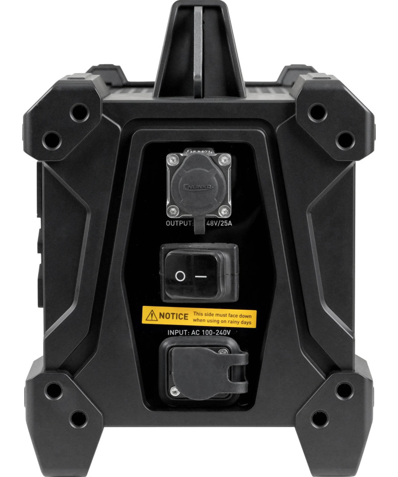 Evoke 1200B Bicolor con Flight Case e Lente Fresnel