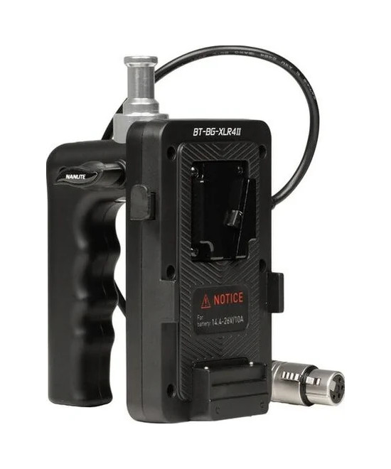 Battery Grip per V-Mount con 4 Pin XLR per Forza 150 e FC120B