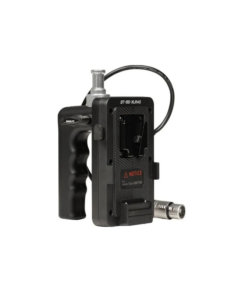 Battery Grip per V-Mount con 4 Pin XLR per Forza 150 e FC120B