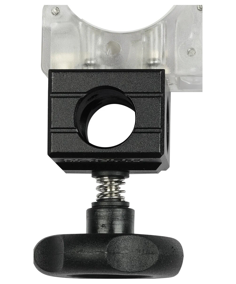 Clip per Tube Light con Ricevitore Baby Pin a 2 Vie