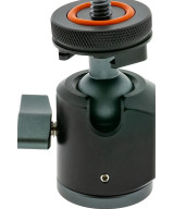 1435 testa per treppiede Nero Alluminio 1/4" Palla (forma)