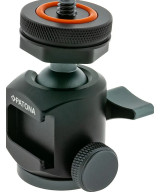 1435 testa per treppiede Nero Alluminio 1/4" Palla (forma)