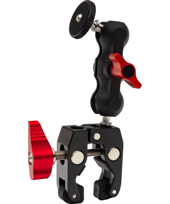 Magic Arm con doppia testa a sfera e super clamp