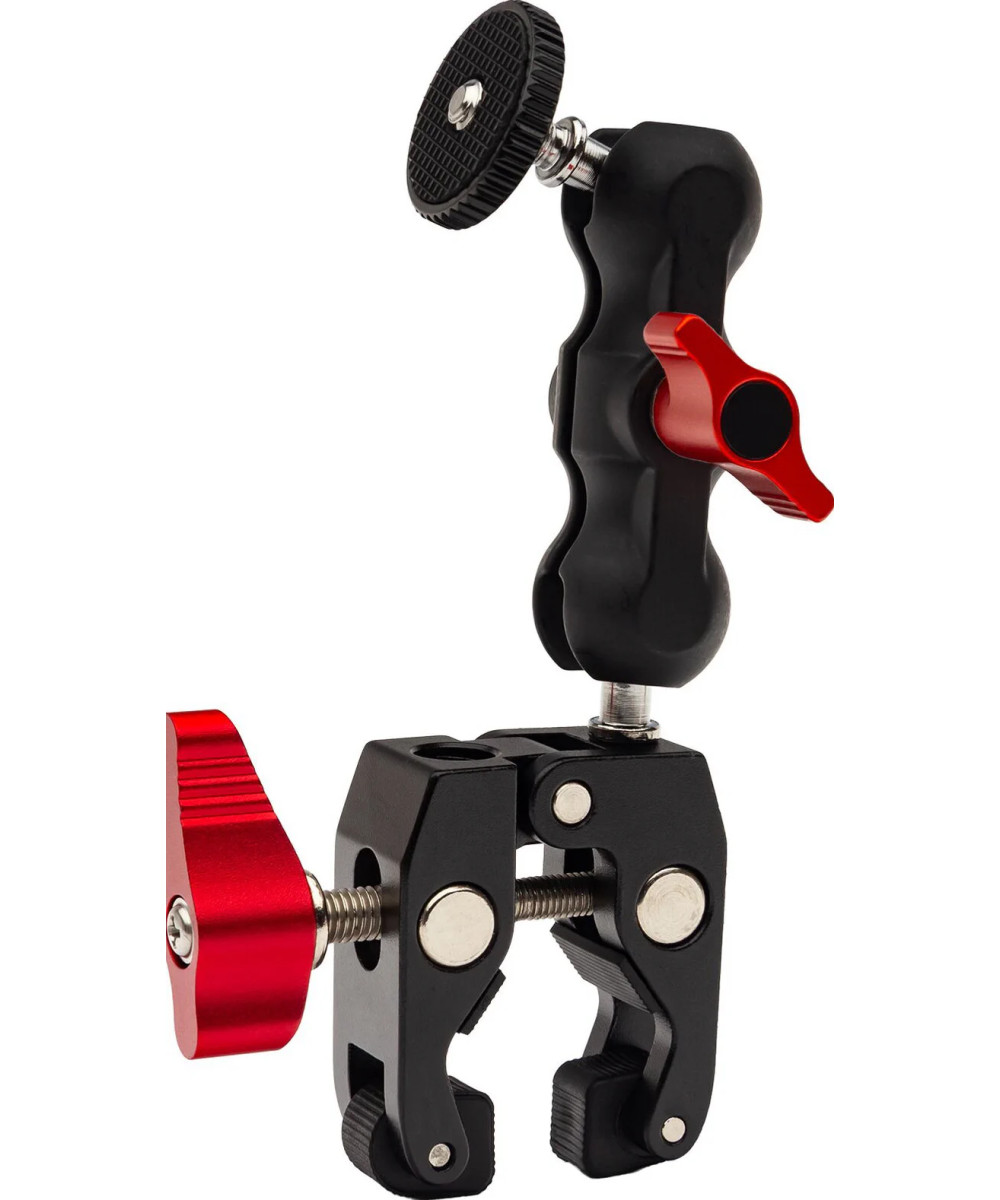 Magic Arm con doppia testa a sfera e super clamp