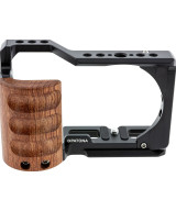 Cage Sony ZVE-10 custodia per macchine fotografiche 1/4, 3/8" Nero, Legno