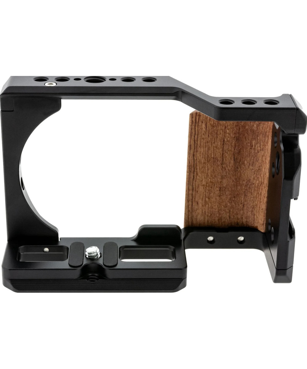 Cage Sony ZVE-10 custodia per macchine fotografiche 1/4, 3/8" Nero, Legno