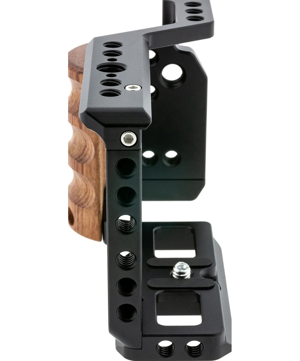 Cage Sony ZVE-10 custodia per macchine fotografiche 1/4, 3/8" Nero, Legno