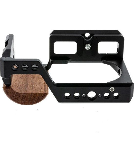 Cage Sony ZVE-10 custodia per macchine fotografiche 1/4, 3/8" Nero, Legno