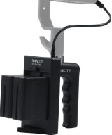 Battery grip BT-BG-V per batterie V-Mount con connettore DC per luce LED Forza 60