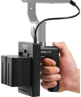 Battery grip BT-BG-V per batterie V-Mount con connettore DC per luce LED Forza 60