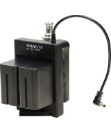 Battery grip BT-BG-V per batterie V-Mount con connettore DC per luce LED Forza 60