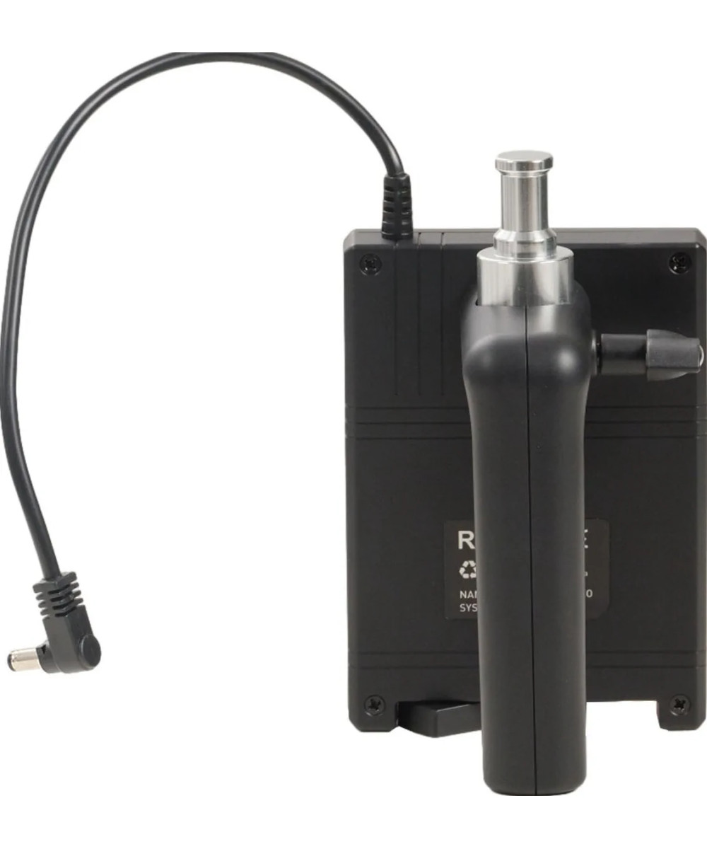 Battery grip BT-BG-V per batterie V-Mount con connettore DC per luce LED Forza 60