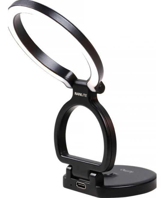 Lumo Bi-Color LED Ring Light Polar Black