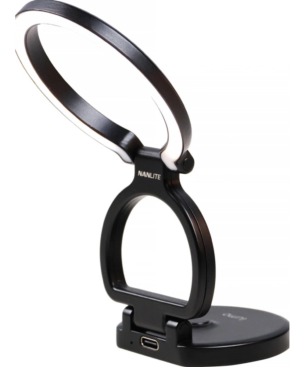 Lumo Bi-Color LED Ring Light Polar Black