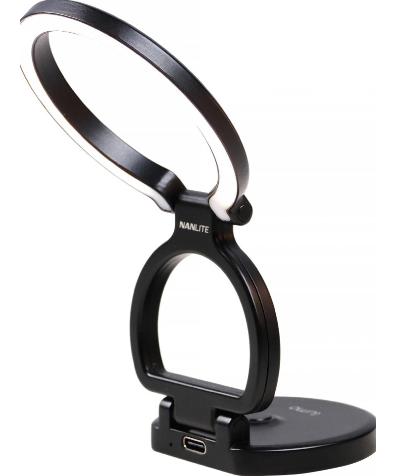 Lumo Bi-Color LED Ring Light Polar Black