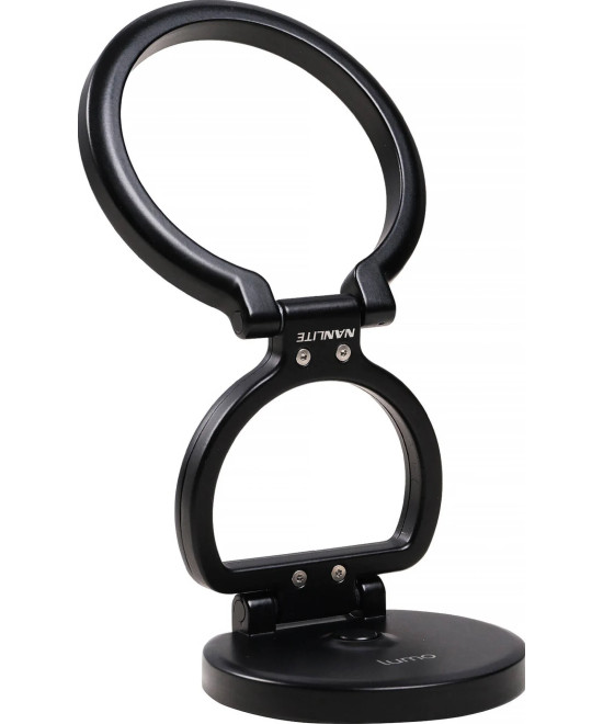 Lumo Bi-Color LED Ring Light Polar Black