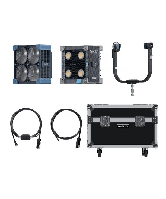MATRIX 2500B LED BI-COLOR MULTI-SOURCE SPOT LIGHT WITH FLIGHT CASE