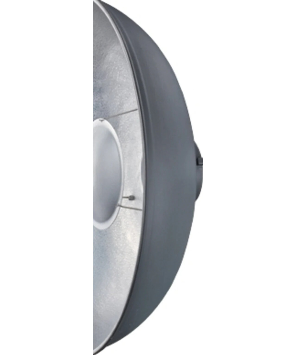 RF-550C Beauty Dish Nero, Argento 550 mm