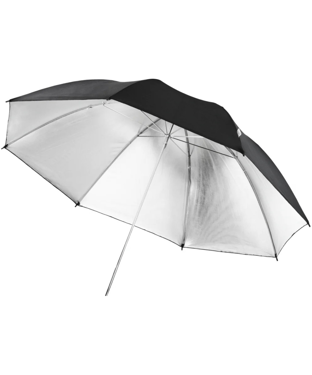 Ombrello 84cm Nero/Silver