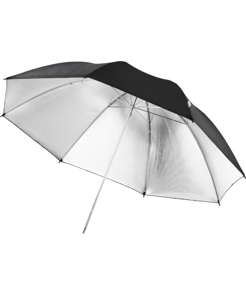 Ombrello 84cm Nero/Silver