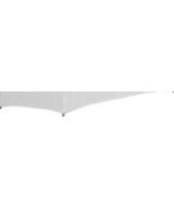 Ombrello 185cm Bianco Traslucido
