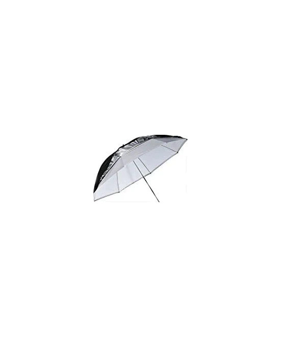 Ombrello D84 UB-006 33 Bianco,Argento,Nero