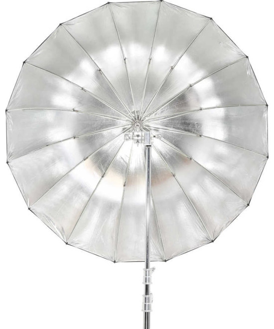 UB-130S Ombrello Parabolico 130cm Argento