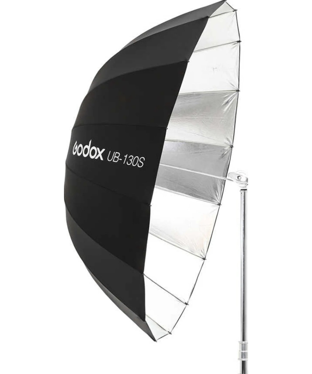 UB-130S Ombrello Parabolico 130cm Argento