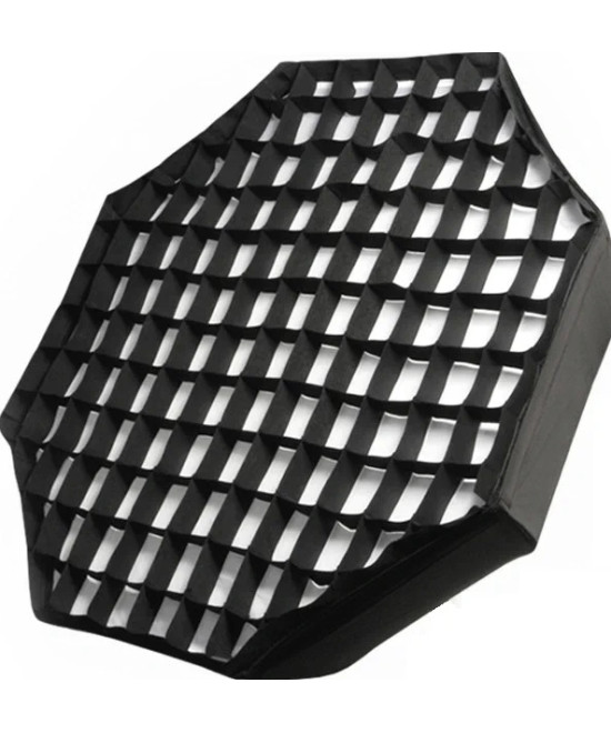 Softbox ottagonale 120cm con griglia a nido d'ape