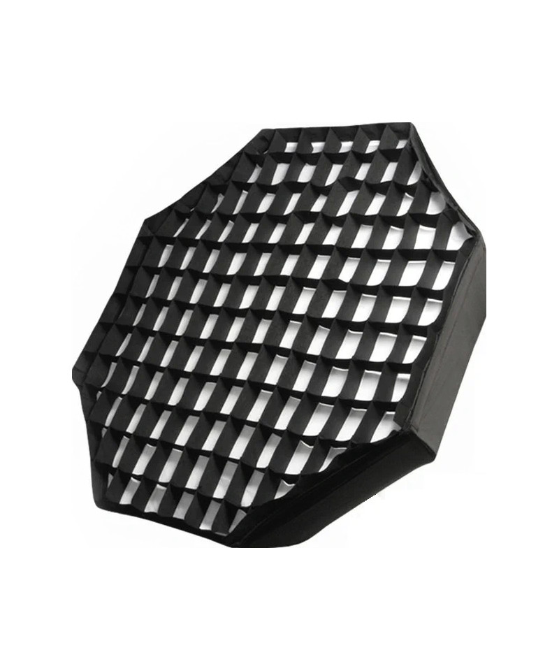 Softbox ottagonale 120cm con griglia a nido d'ape