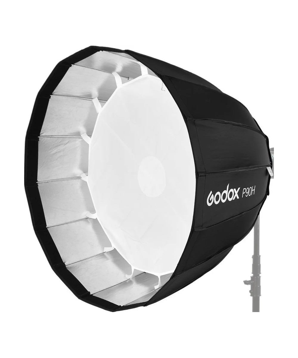 Softbox parabolico 90cm con anello bowens