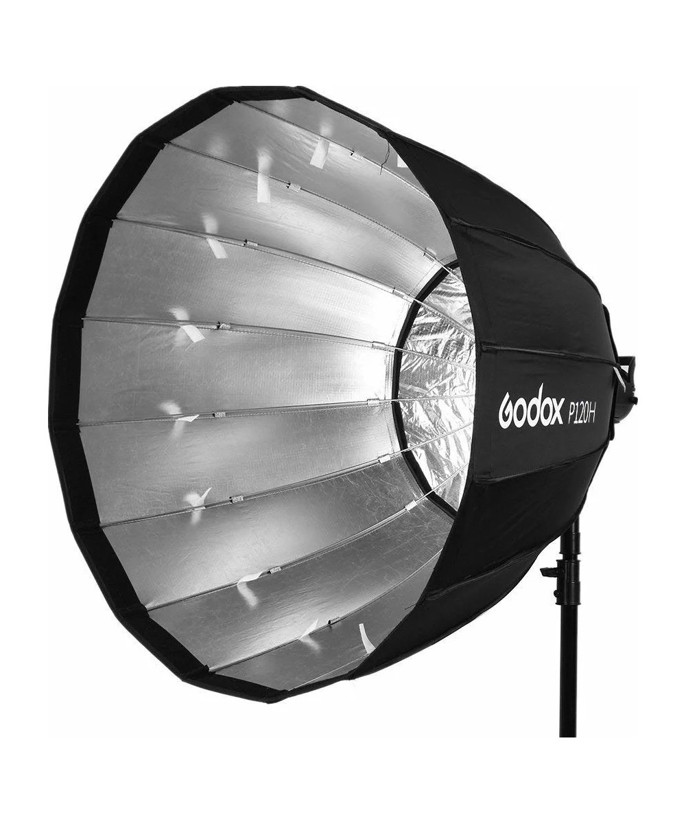 Softbox parabolico 120cm con anello bowens