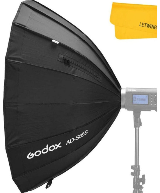 Softbox AD-S85S 85cm Argento per AD400PRO