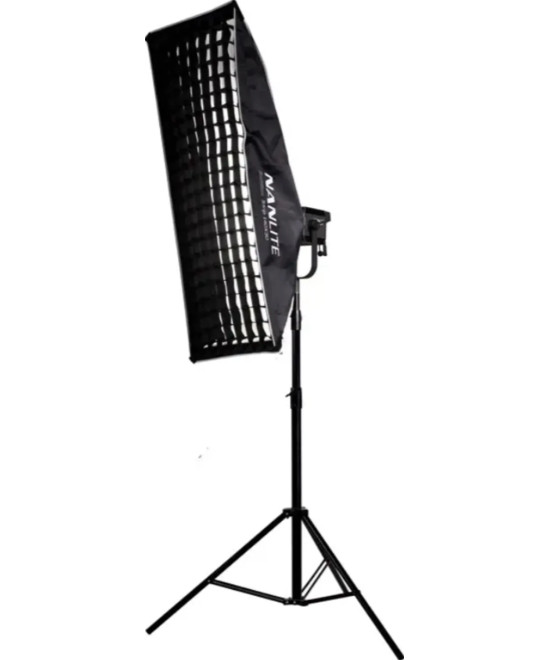 Griglia per Softbox Asimmetrico 45×110 cm Bowens Nero